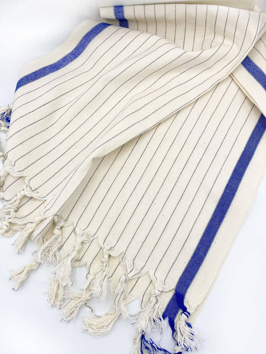 Handwoven Turkish Cotton Hand Towel | Small Table Runner