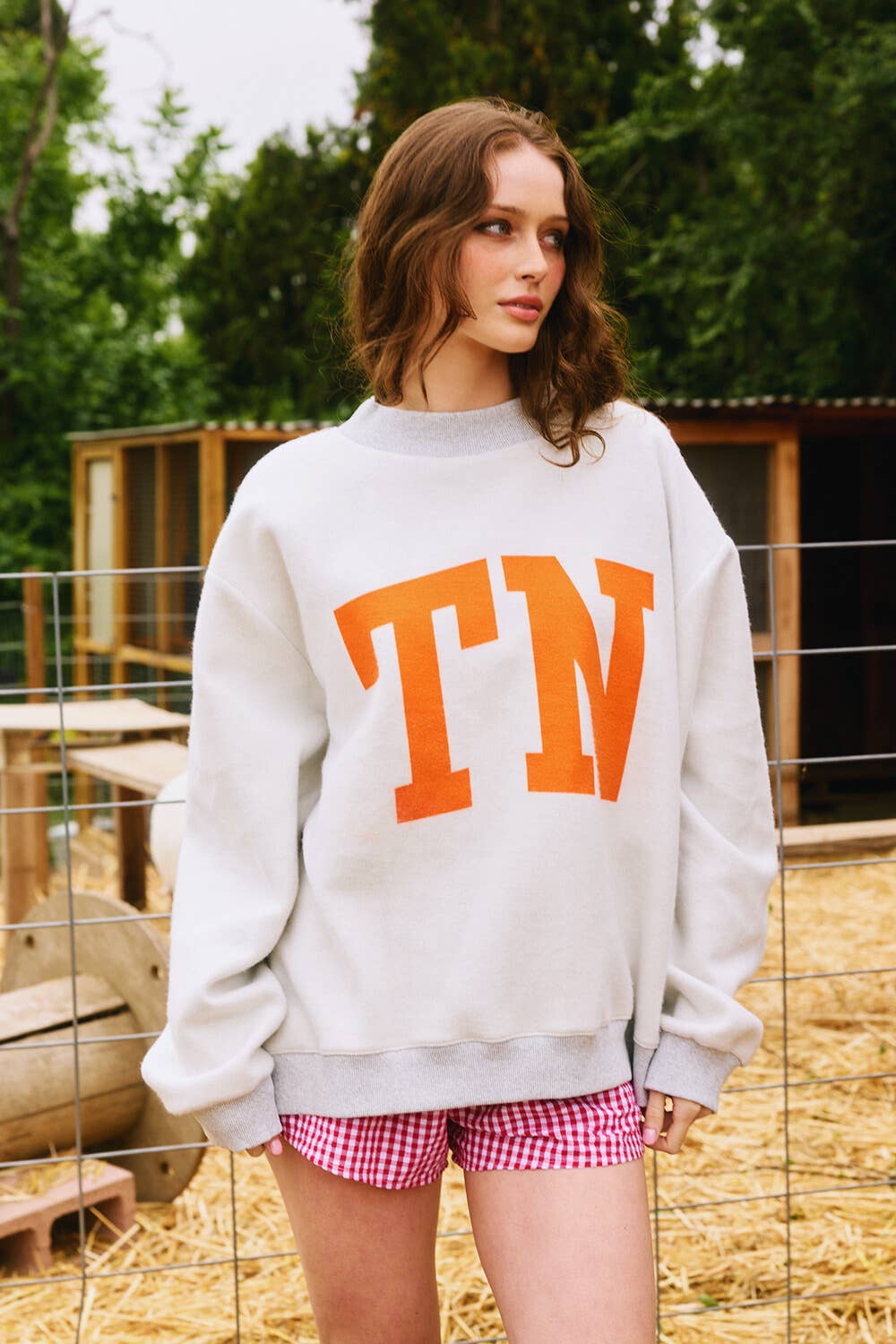 TENNESSEE  'TENNESSEE & TN' Reversible Mockneck
