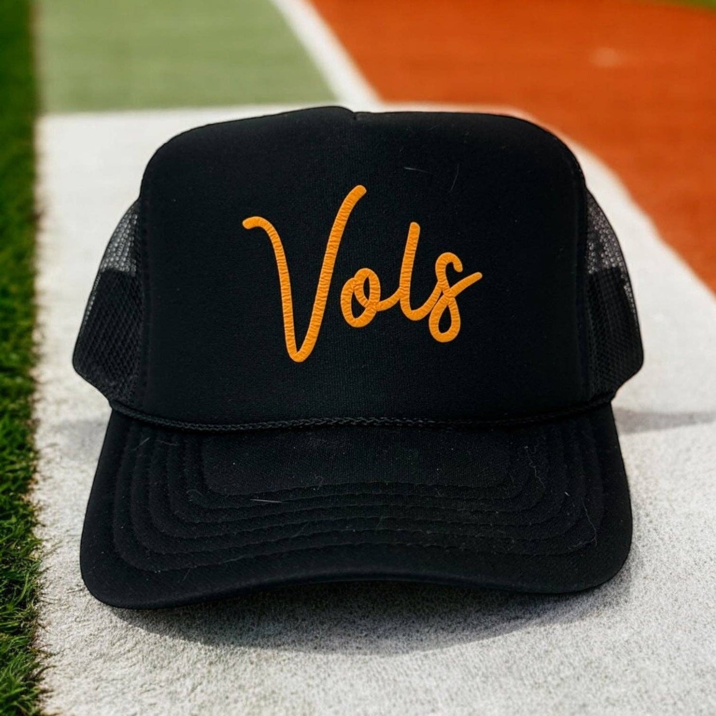 Vols - Black Trucker Hat