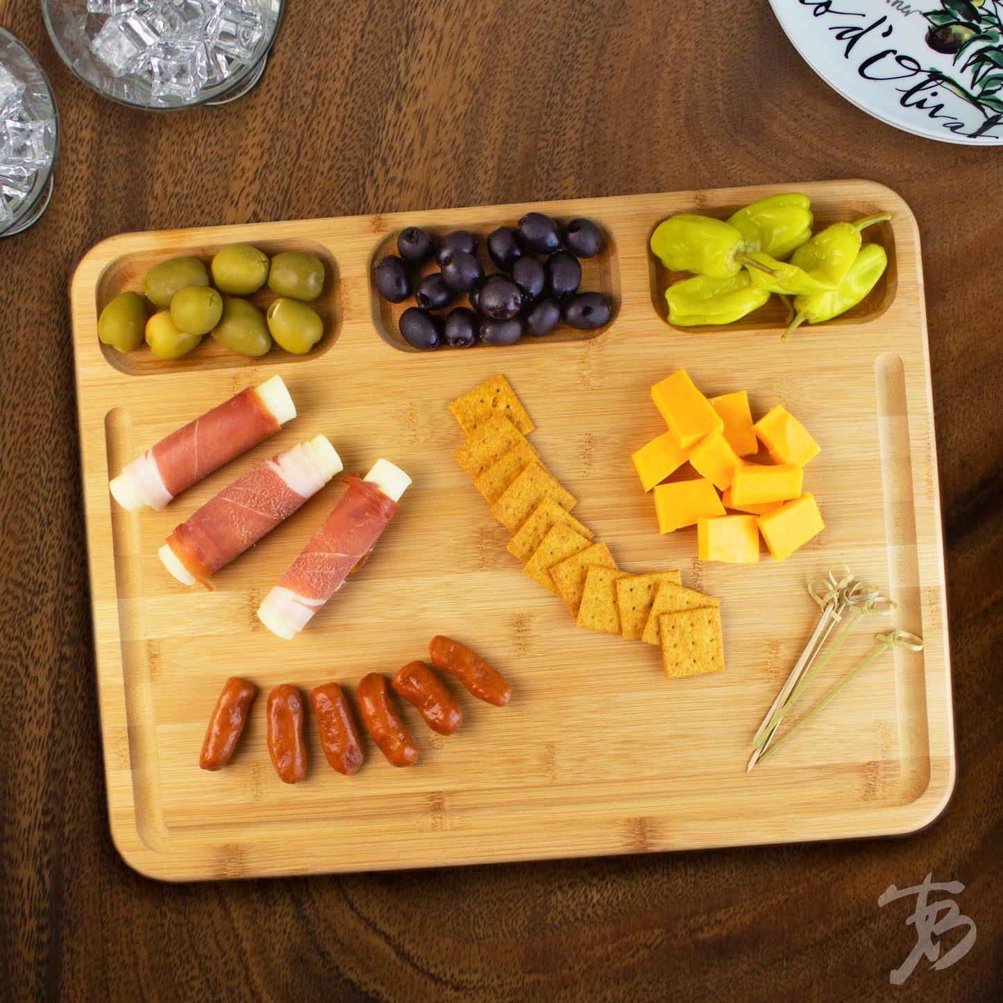 3-Well Kitchen Prep Board