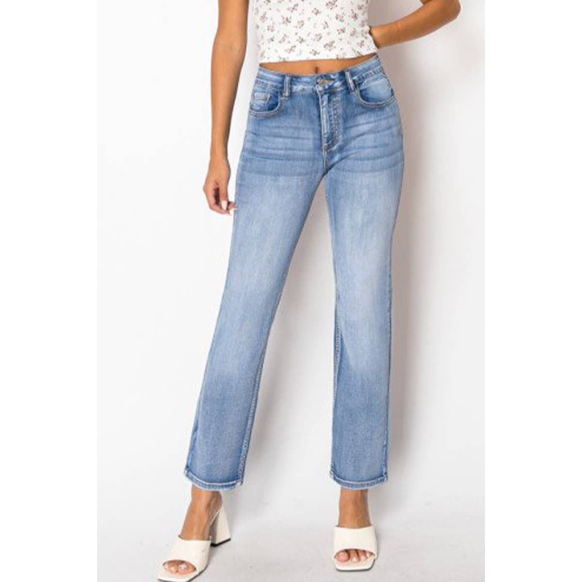 POTASSIUM WASH STRAIGHT JEAN