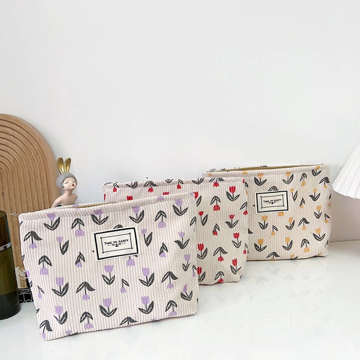 PORTABLE TRAVEL STORAGE BAG MAKEUP BAG