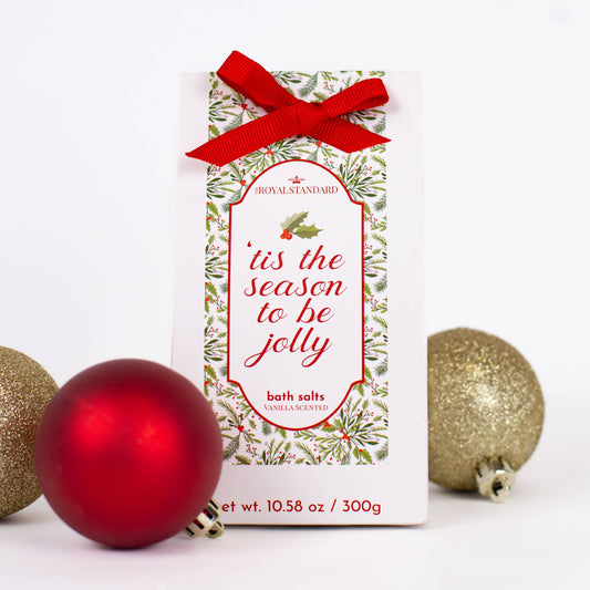 Tis the Season Bath Salts   Vanilla Scented   300g