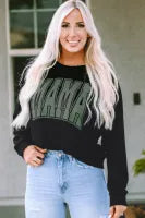 Mama Varsity Crew Neck Sweatshirt