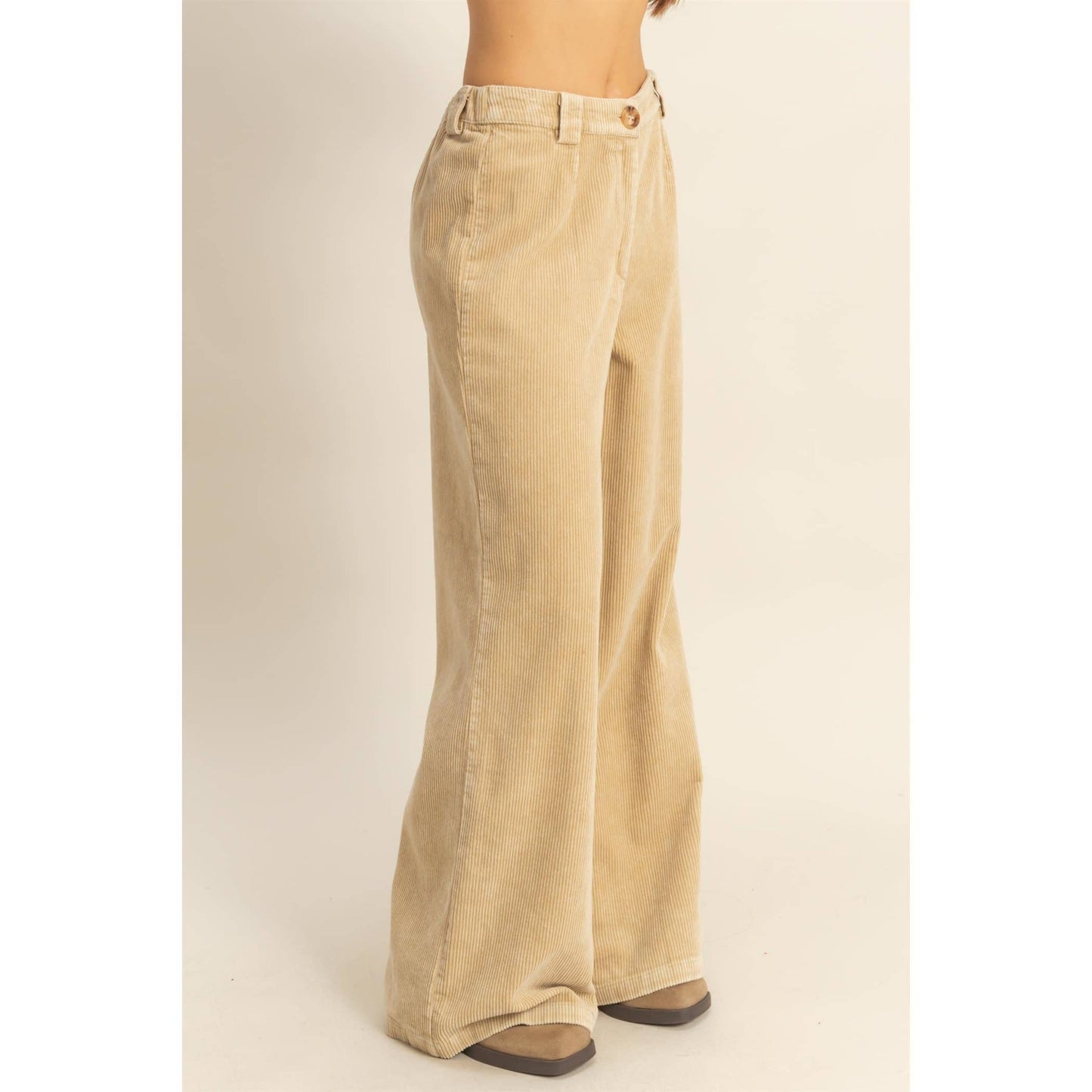 Snow Garment Washed Corduroy Trousers