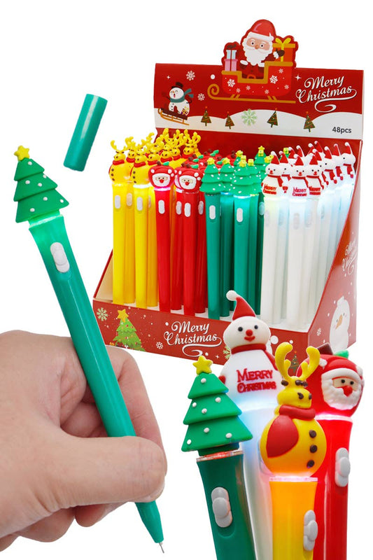 Christmas LED Light-Up Pen