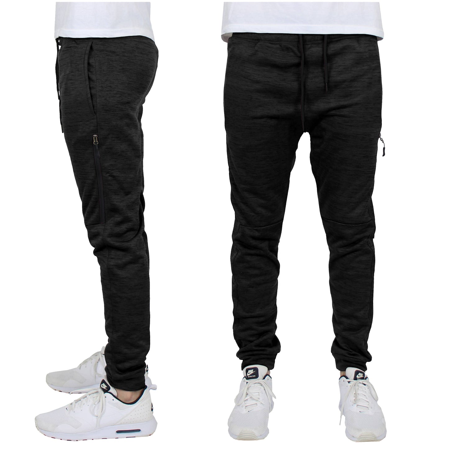 Men's Slim Fit Fleece-Lined Tech Joggers