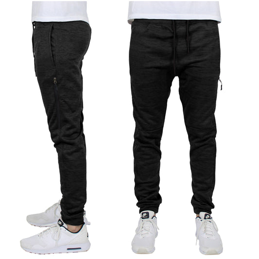 Men's Slim Fit Fleece-Lined Tech Joggers