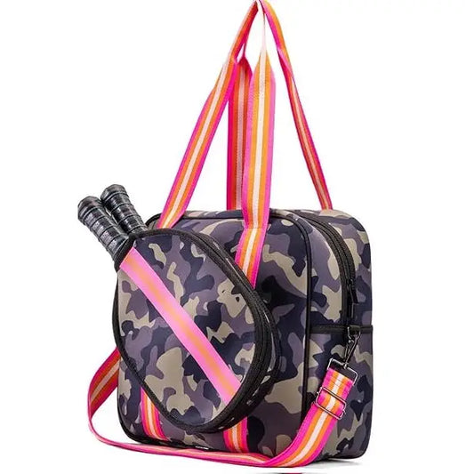 Pickle Ball Bag with Crossbody Strap