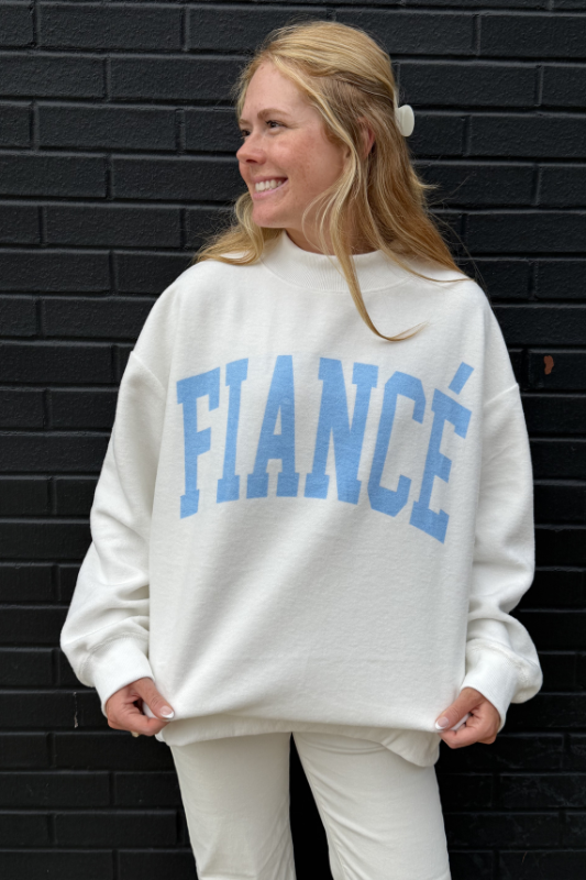 BRIDE/FIANCE Reversible Mockneck
