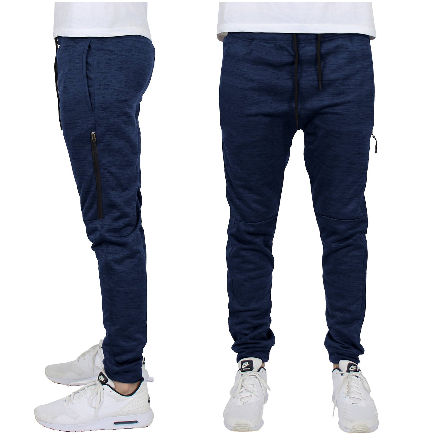 Men's Slim Fit Fleece-Lined Tech Joggers
